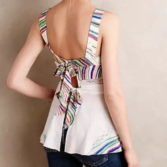 Plenty by Tracey Reese open back w/ ties t… - Picture 2 of 8